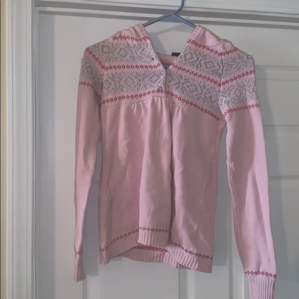 Pink sweater